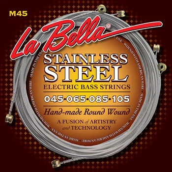 

M45 string kit for 4 string bass guitar 45-105 La Bella