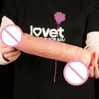 12 Inch Dual Density Silicone Dildo Realistic Huge Suction Cup Dildo Big Horse Dildo Giant Plugs Large Strap On Dragon Thick Dil 5