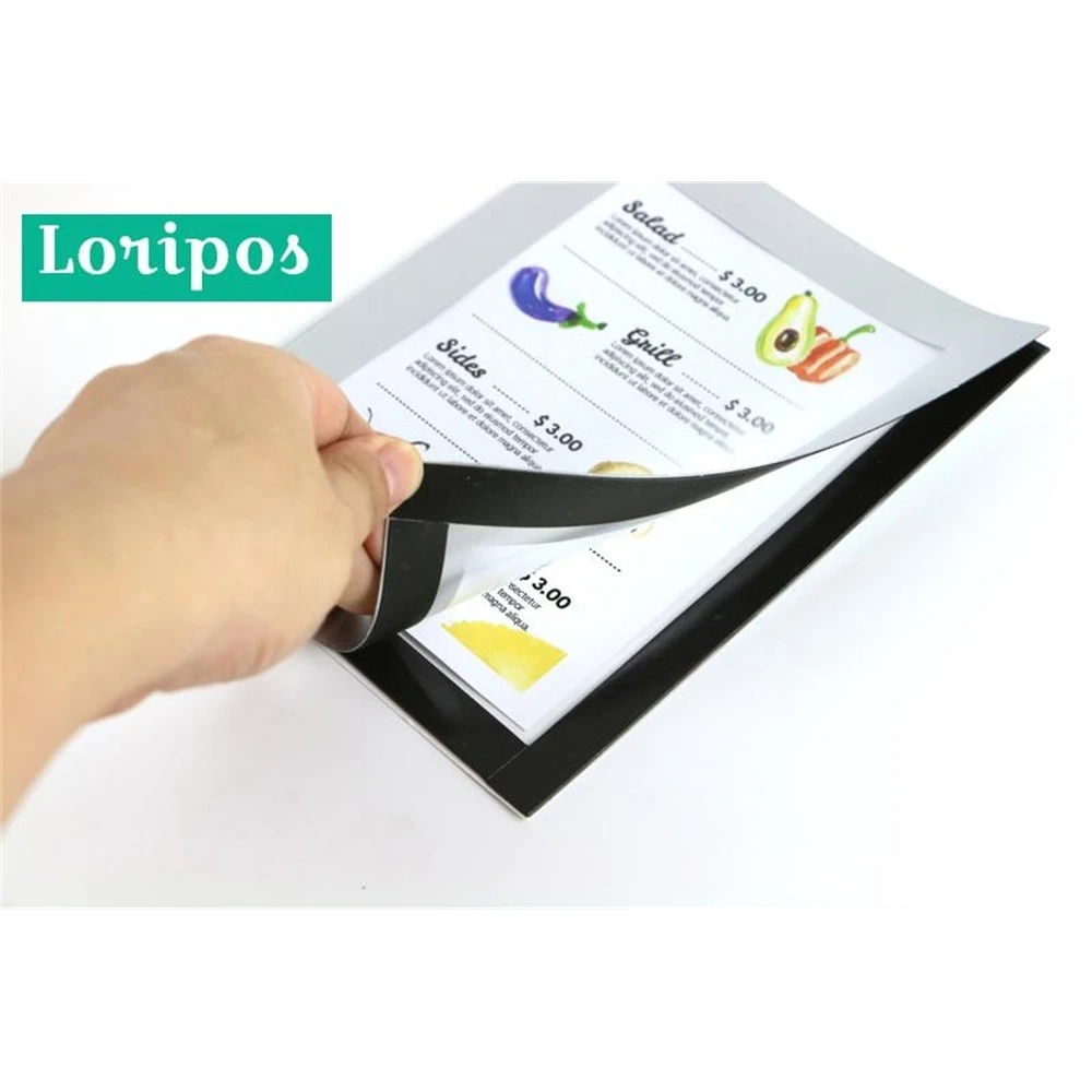A6 Multi-function Magnetic Clear Wall Mounted Picture Poster Document Display Photo Frame Plastic Paper Label Sign Holder Cover