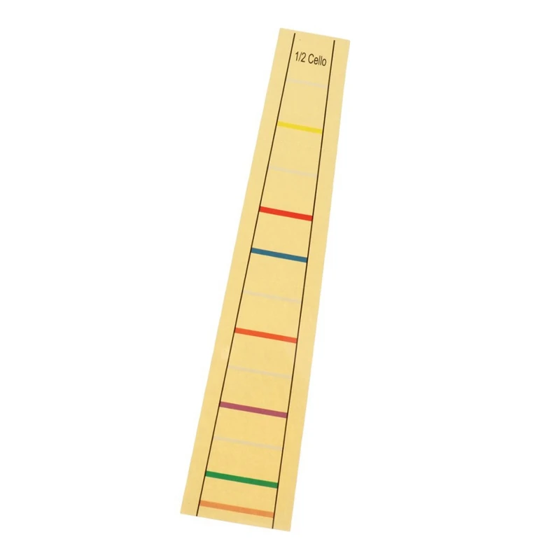 Прочный Виолончель Лада маркеры для пальцев стикер этикетка наклейка-Мульти