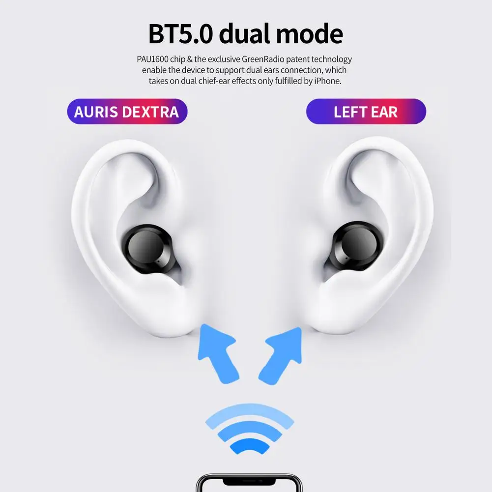 C8s Беспроводные Bluetooth 5,0 наушники TWS 6D стерео сенсорная гарнитура с цифровым дисплеем зарядная коробка водонепроницаемые спортивные наушники