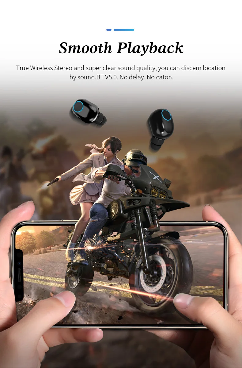 KYCXD TWS bluetooth 5,0 наушники 3D стерео беспроводные наушники с двойным микрофоном мини спортивные наушники