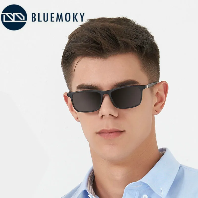 Мужские солнцезащитные очки с магнитной оправой BLUEMOKY поляризационные Магнитные