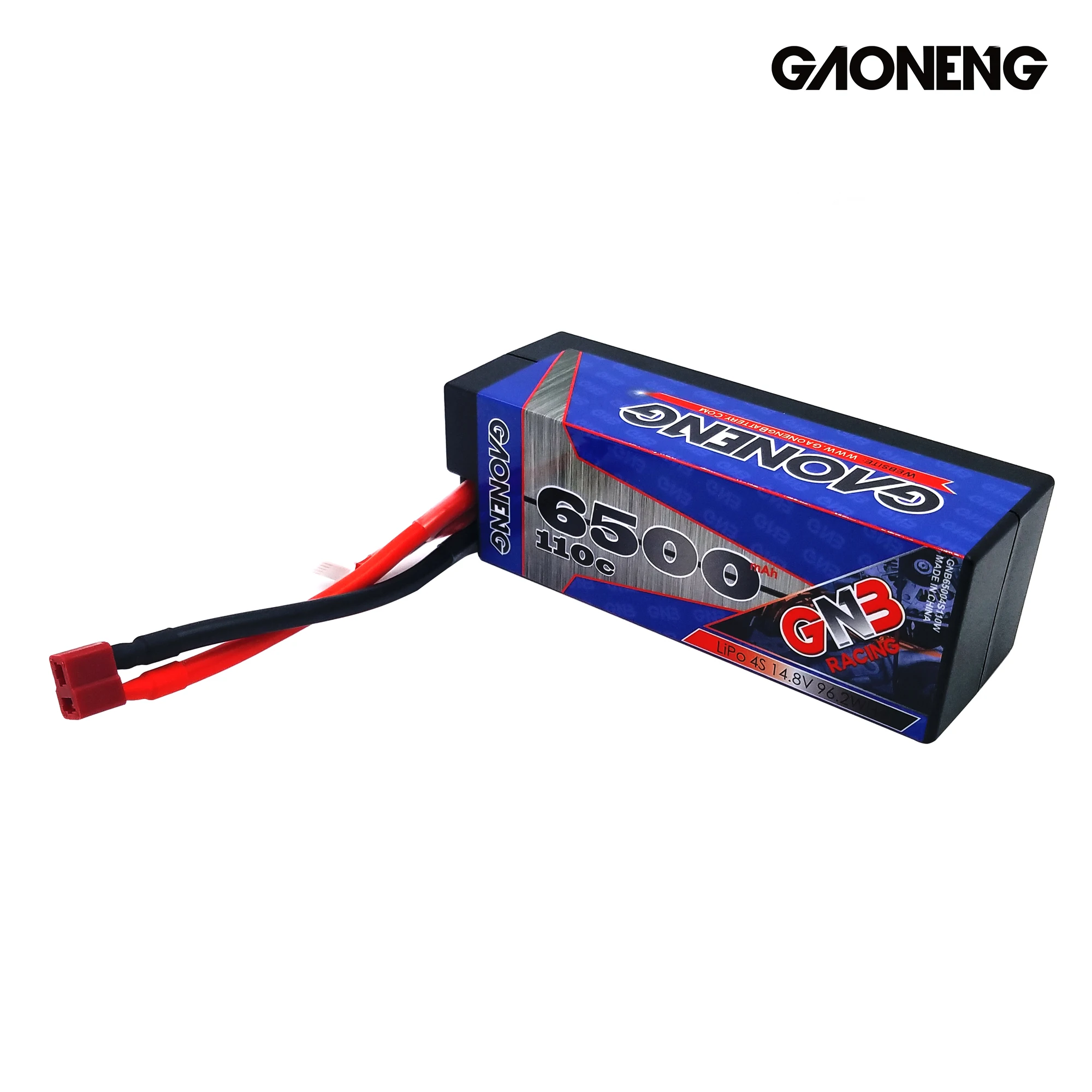 Gaoneng GNB 6500mAh 4S 14,8 V 110C/220C твердый корпус LiPo батарея T Разъем для RC HPI HSP 1/8 1/10 багги RC автомобиль Грузовик Рок Гусеничный