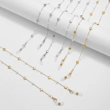 

Fashion Metal Pearl Hanging Chain Star Hanging Neck Anti-lost Glasses Chain Sunglasses Chains