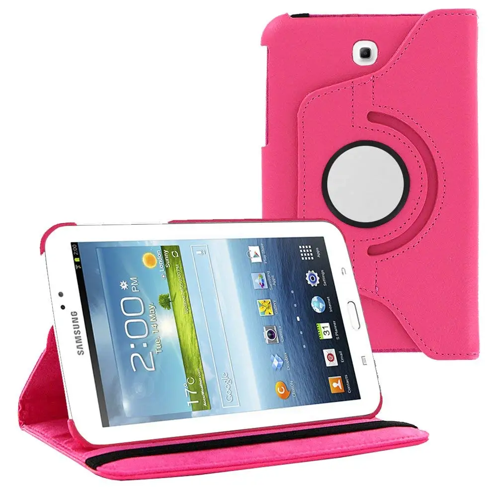 Чехол для Capa Samsung Galaxy Tab 3 7 &quotSM T210 T211 P3200 P3210 чехол с поворотом на 360 градусов
