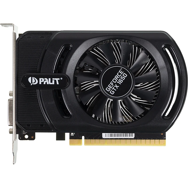Видеокарта PALIT nVidia GeForce GTX 1650, PA-GTX1650 STORMX OC 4G