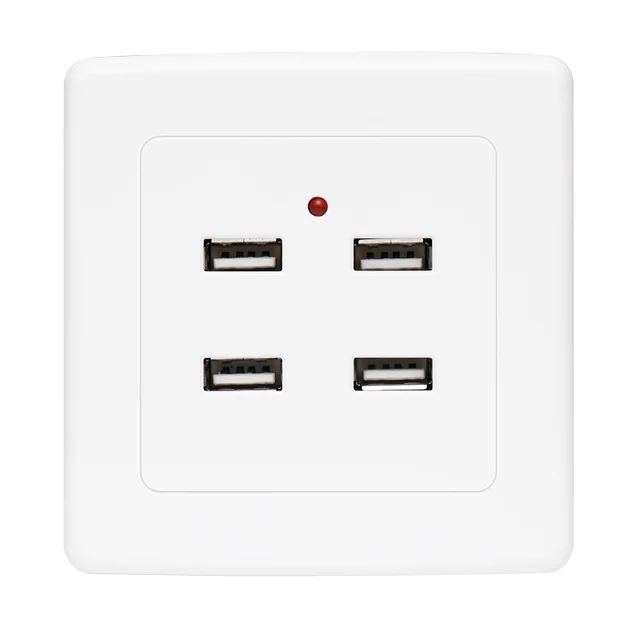 2/3/4/6 Ports USB Wall Socket Charger Power Adapter Plug Outlet