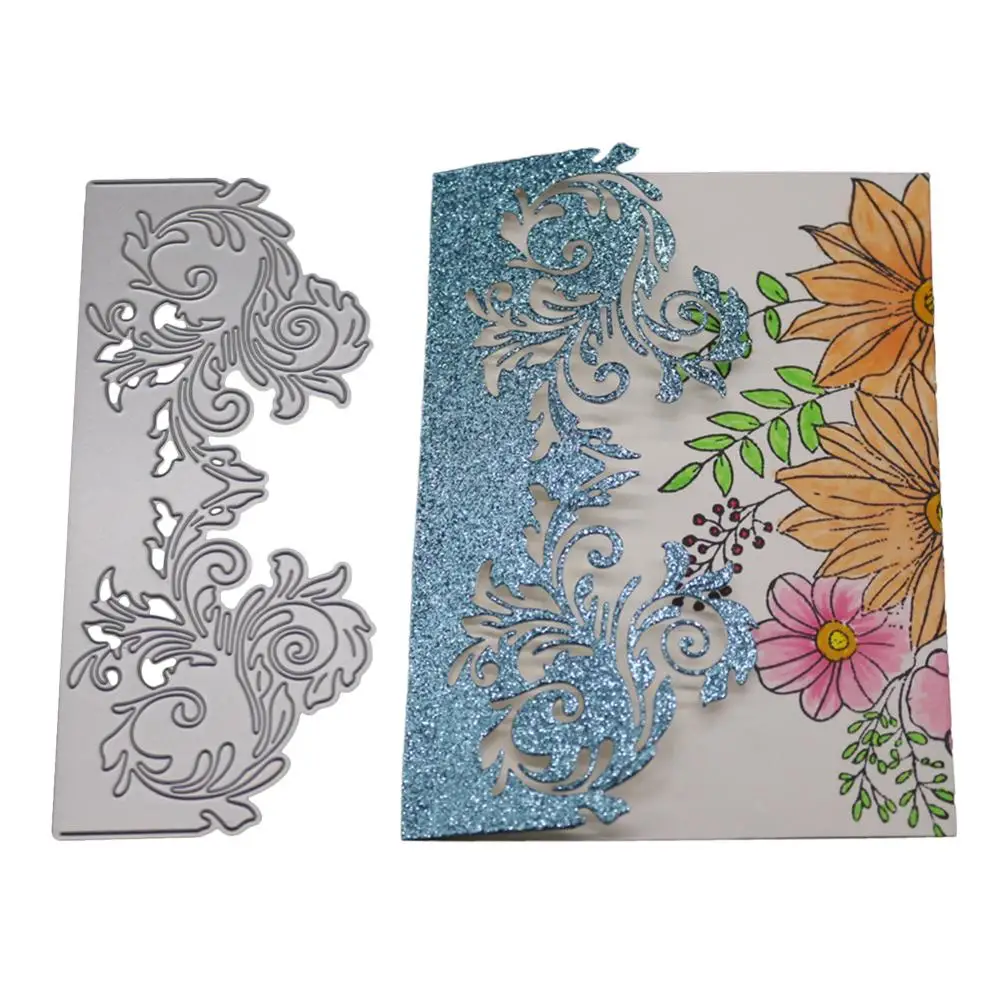 

Cutting Dies Creative background / envelope lace / invitation lace Greeting Card scrapbook dies metal cutand christmas stamps