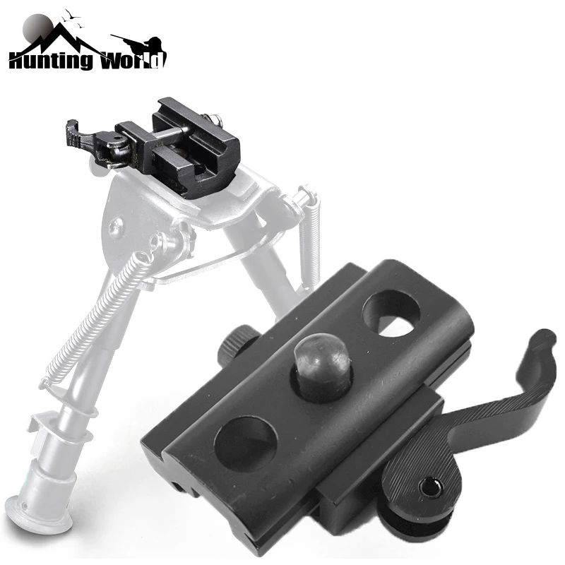 Тактический съемный винтовка Bipod строп поворотный крепеж для охоты Харрис 20 мм