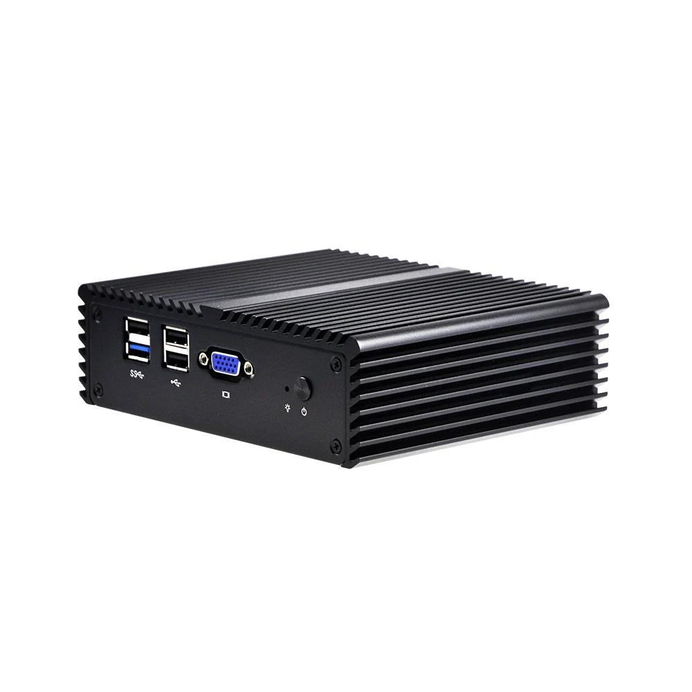 Четырехъядерный J1900 4 гигабитный LAN чтобы построить маршрутизатор мини ПК|Мини ПК|