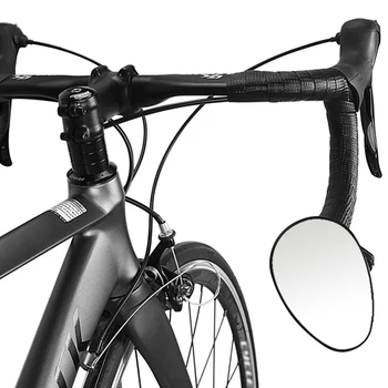 

Portable Bike Rearview Mirror 360 Degrees Large View Retroreflector Single Convex Mirror Accessories For Bicycle