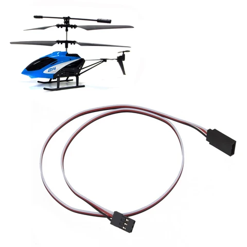 10pcsLot 50cm RC Servo Extension cord 500mm Lead Wire Cabel control For Helicopter Airplane Car etc SALE NO 1 title=