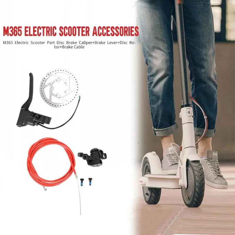 M365 Electric Scooter Disc Brake Calipers Original Skateboard Disc Rotor Electric Scooter Bicycle E-bike Motorcycle Accessories