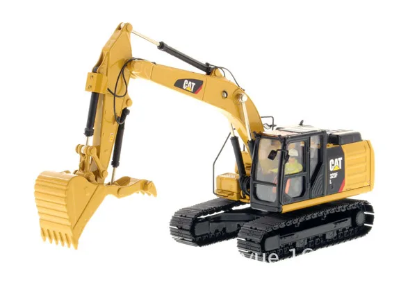 

DM Carter Alloy Engineering Vehicle CAT 323F 1: 50 Excavator Toy Model 85924