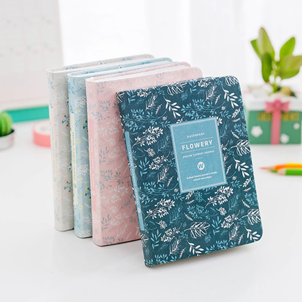 

2019 Kawaii Vintage Flower Schedule Yearly Diary Weekly Monthly Daily Planner Organizer Notebook Kawaii A6 Agendas