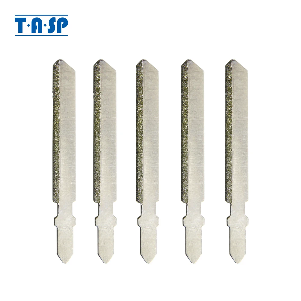 TASP 76mm Diamond Jig Saw Blades 5PC for Masonry with T shank Grit 50