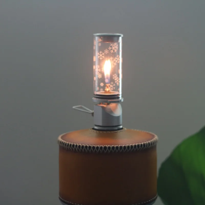 Уличный Сверхлегкий Регулируемый походный газовый фонарь для кемпинга ...