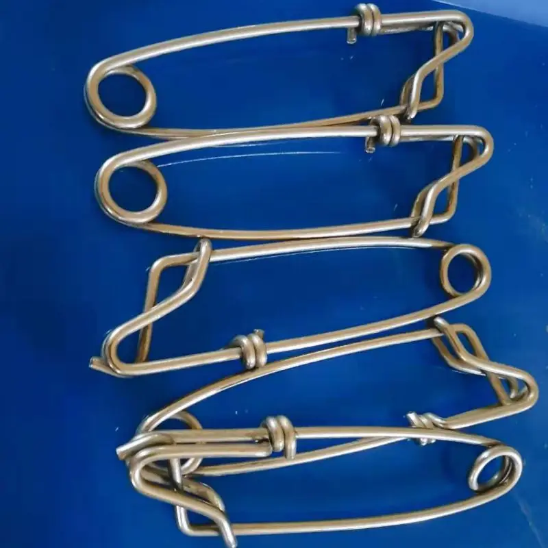 

10pcs Fishing Net Hook Tension Is Large And Durable And Not Easy To Deform Hanging Crab Cage Hook Silver