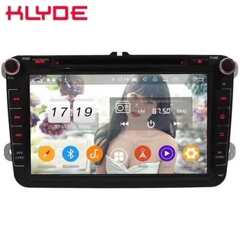 

Klyde IPS 4G Android 9 Octa Core 4GB+64GB DSP Car DVD Multimedia Player For Volkswagen Tiguan Touran Lavida Passat Polo Multivan