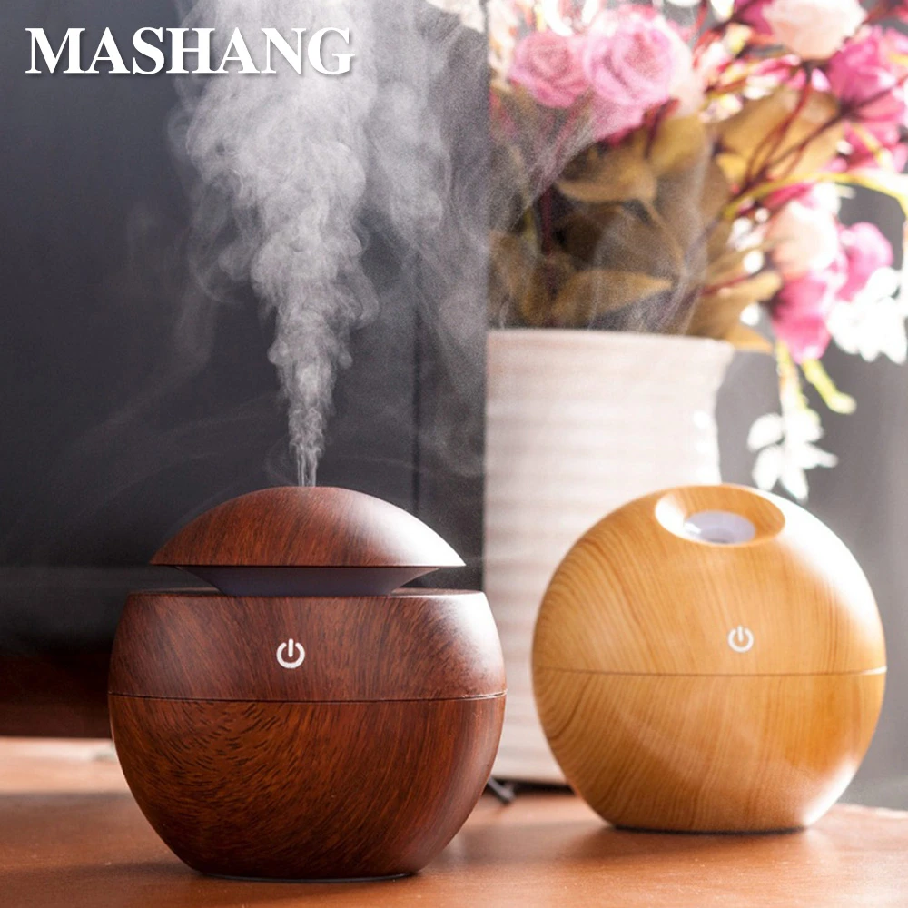 

LED Night light Aroma Essential Oil Diffuser USB Mini Ultrasonic Air Humidifier 7 Color Change Humidifier Air Purifie
