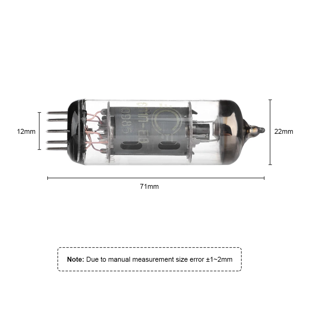 Aiyima Peças 6n1n-eb Amplificador de Válvula Eletrônica Tubo Vácuo Fortalecer a Substituição de Atualização Som 6n 1n 6p1 para Amplificador Diy - Image 3