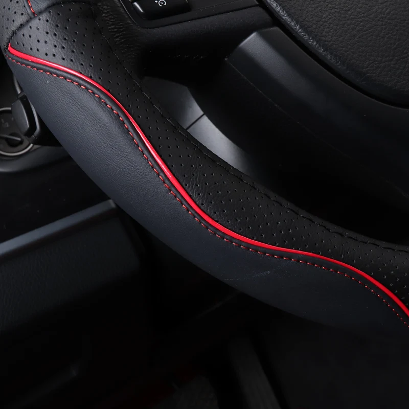 Чехол рулевого колеса автомобиля Универсальный Авто рулевые Чехлы для Nissan Almera, Juke Navara Note Pathfinder PULSAR X-TRAIL Xtrail