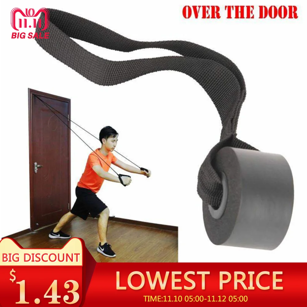 Resistance Band Pull Rope Exercise Training Door Anchor Strap