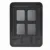 NIPEECO Pet Screen Door Sliding Safety Dogs Cats Door with Magnetic Flap Auto for Exterior Doors Lockable Pet Gate