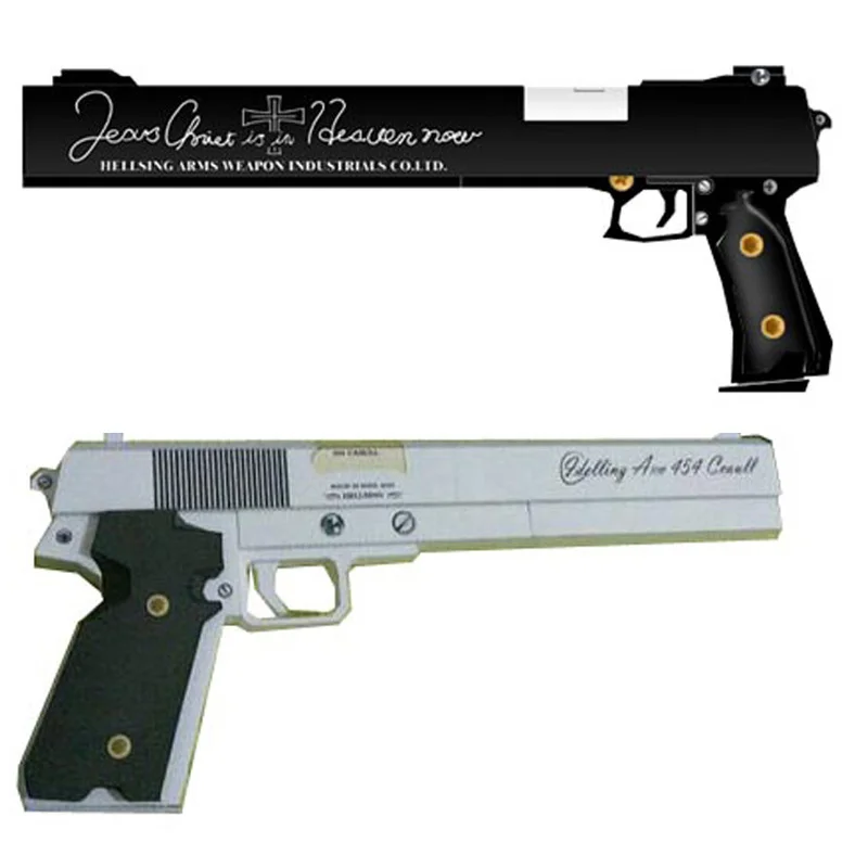 1/1 Scale P99 Pistol Gun 3D Paper Model Puzzle 007 Firearm DIY Toy Cosplay Gift 