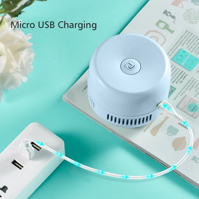

Portable Desktop Debris Cleanup Rechargeable Wireless Handheld Keyboard Cleaner