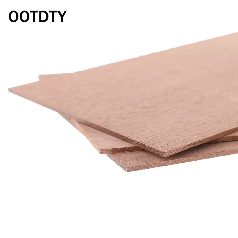 OOTDTY 3 шт. гитарные части головы шпона Sapele деревянный головной убор lutier Tonewood DIY инструмент