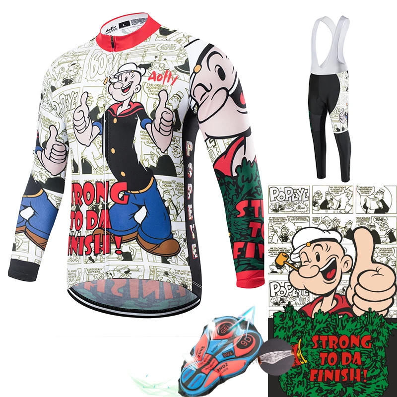 popeye cycling jersey