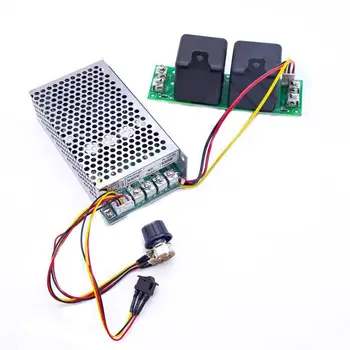 

Soft Start PWM Control Module DC Motor Speed Controller Reversible 10-50V 100A 5000W with 250A Dual Control Accessory