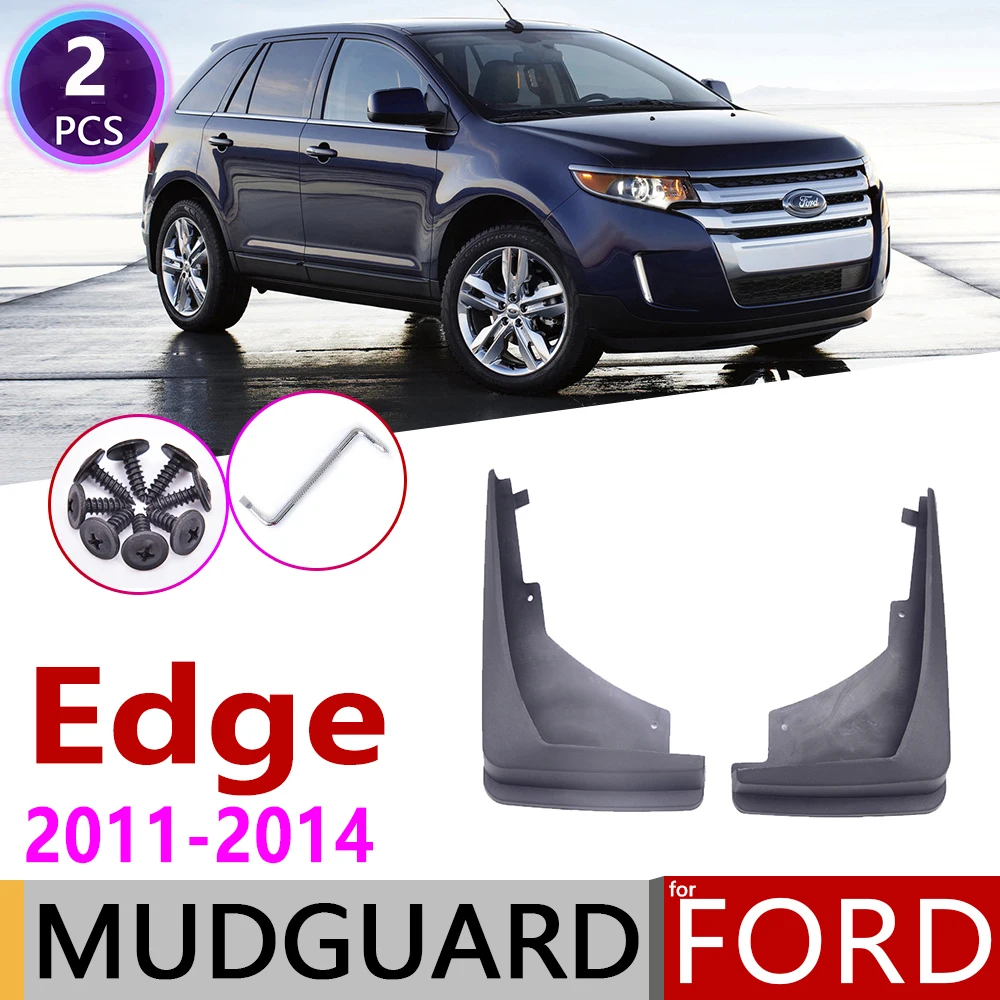 

2 шт. передний автомобильный брызговик для Ford Edge U387 2011 2012 2013 2014 Fender Брызговики Брызговики аксессуары 1st Gen