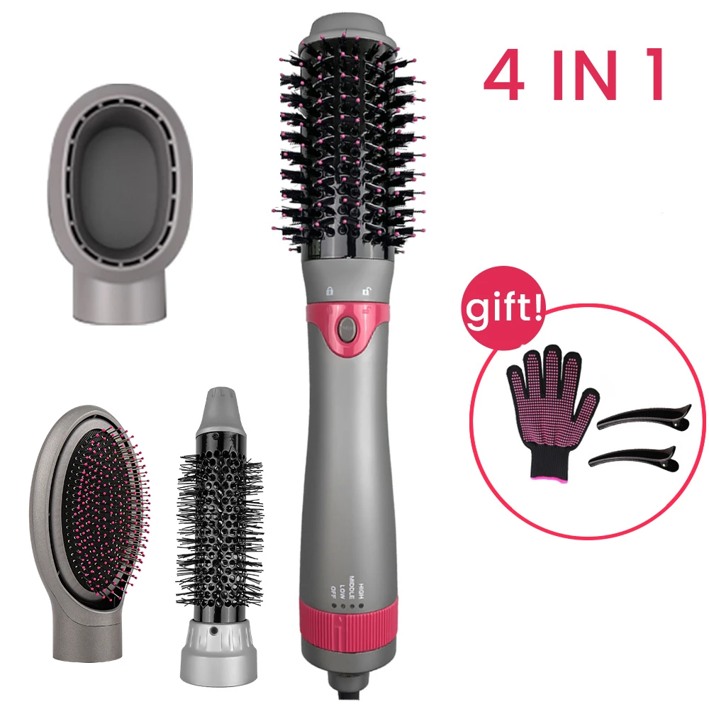in hair dryer brush