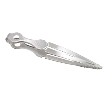 

1 pc 23cm Metal Shisha Hookah Charcoal Tongs Tweezers Hookah Accessories Gadget s For Charcoal Tweezers