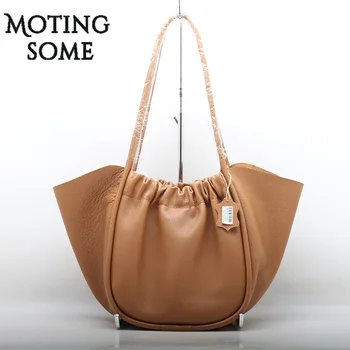 

Genuine Leather Women Tote Bag Causal Style Soft Litchi Stripe Cowhide Female Handbag Luxury Designer Bag Natural Leather 2021
