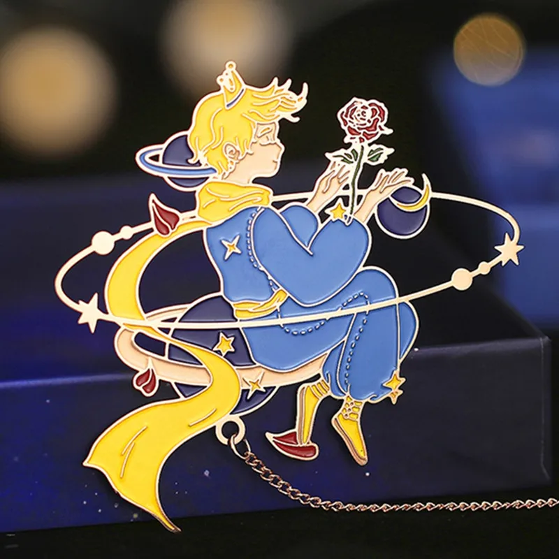 

Little Prince Metal Bookmarks Page Clips For Student Office Reading Stationery