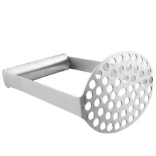 Potato Masher Maker Mud Ricers Kitchen Cooking Tools Pressure Stainless Steel Garlic Fruit Vegetables Puree