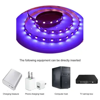 

Indoor Sterilization Mobile Purple Light With 0.5 Meter Light Strip Uv Disinfection 14W/M Illumination Uv Sterilization 1 Set