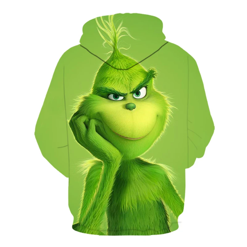 Мужская толстовка с капюшоном 3D, модная толстовка с капюшоном Shrek/Grinch, забавная толстовка с капюшоном, уличная толстовка, Спортивная толстовка с 3d принтом, S-6XL