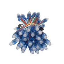 

2022NEW 50pcs 12mm Full Color LED Pixel Light Module DC 5V IP68 waterproof RGB color 2811 1903 IC Digital LED christmas Light