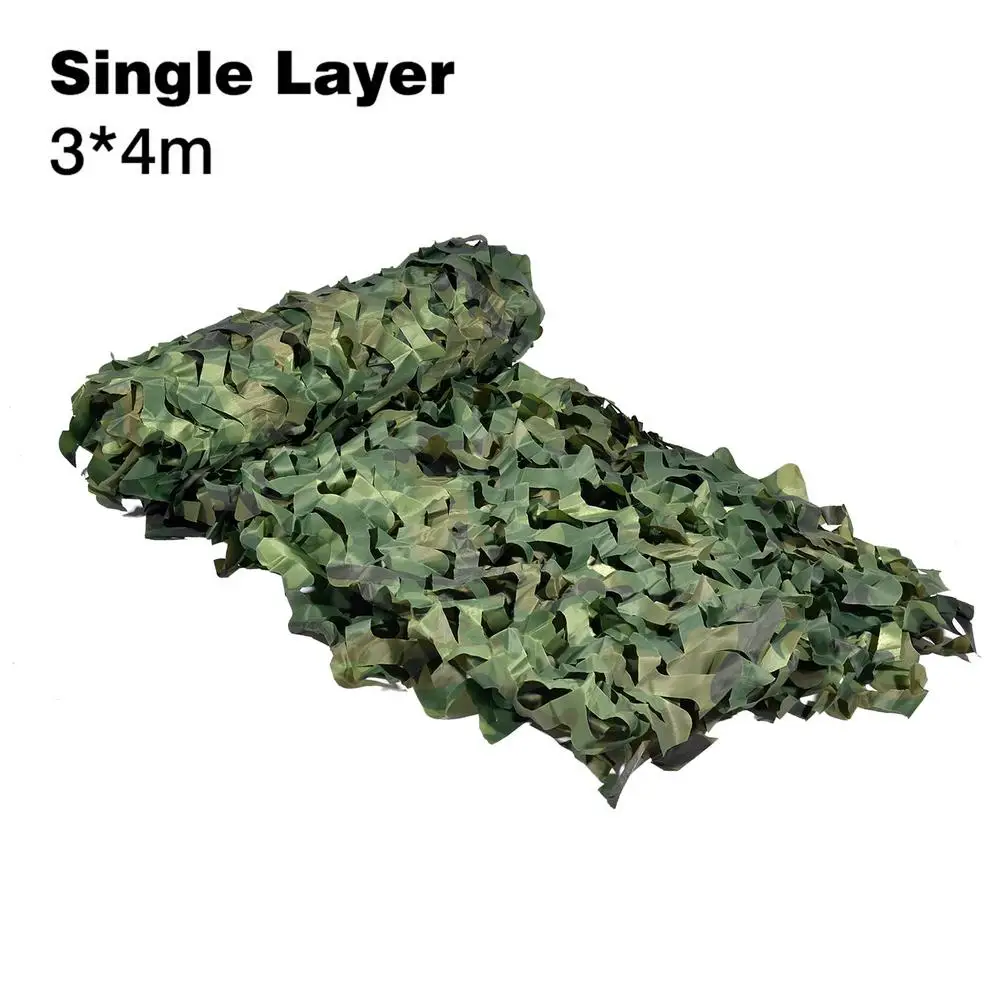 Army training Outdoor Camo Netting Camouflage Nets Car Covers Tent Shade 