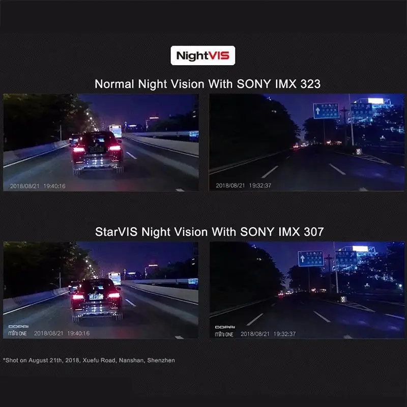 DDPAI видеорегистратор MiniOne 1080P Full HD DVR Автомобильная камера Mini One Android Wifi авто привод