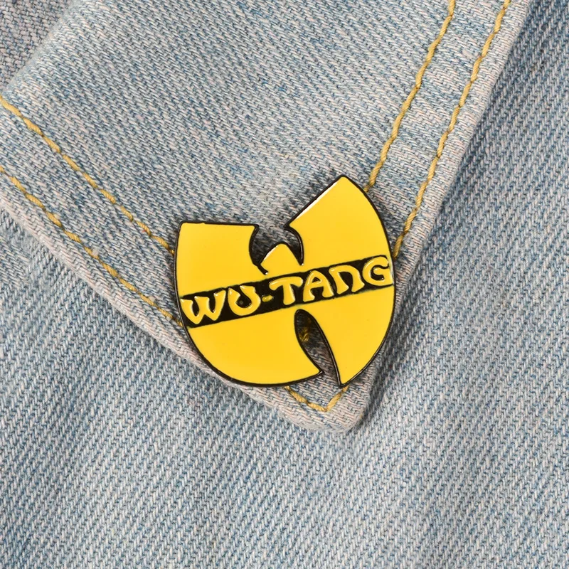 Мультфильм Wudang рок группа брошь для Wopmen креативный WU TANG значок эмаль булавки