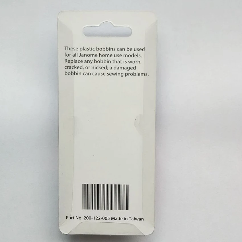 JANOME Plastic Bobbins x10 in Packet for All Janome Home Use Model 200122005|bobbins plastic|bobbinbobbins janome |