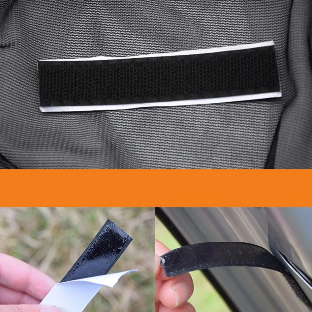 Автомобильные экраны, Антимоскитные, автомобильные марлевые шторы, автомобильные оконные крышки, боковая противомоскитная сетка для окна, солнцезащитный козырек, универсальный