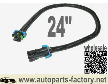 

longyue 10pcs Oxygen O2 Sensor Header Extension for LS2 LS3 LS7 C6 Corvette 2010 Chevy Camaro