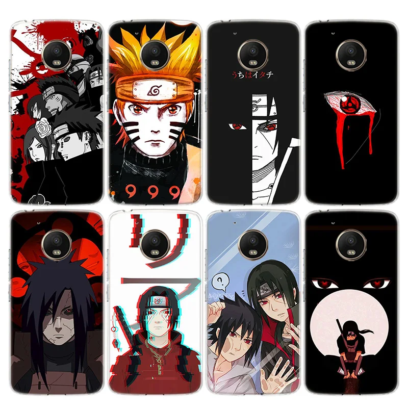 Чехол Sasuke Naruto для телефона Motorola Moto G8 G7 G6 G5 G5S G4 E6 E5 E4 Plus Power Play EU One Action Macro Vision|Бамперы|